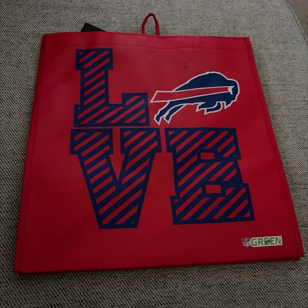 NFL Red and Gray Reusable Tote